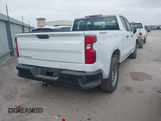 2020 Chevrolet Silverado 1500 Work Truck with VIN 1GCRYAEF3LZ177063, listed as a IAAI auction lot 42223364 with 47,512 mi miles and . Bid and sale history available at DreamBid. Image 4.