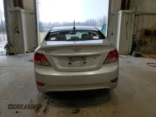 2014 Hyundai Accent GLS with VIN KMHCT4AE1EU675132, listed as a Copart auction lot 52580865 with 109,052 mi miles and Non Repairable. Bid and sale history available at carsss.com. Image 6.