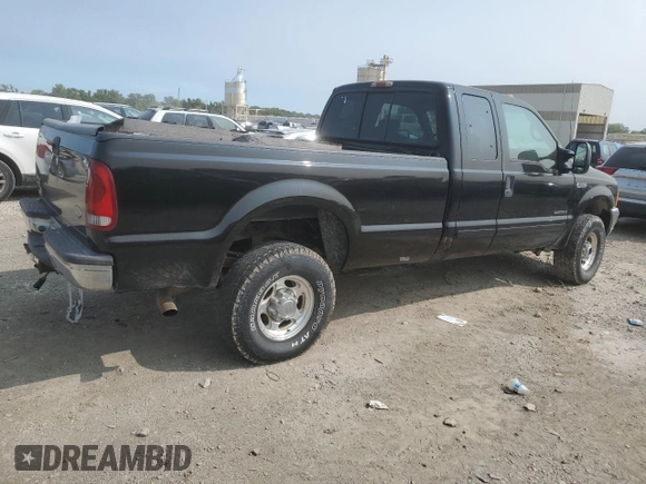 2001 Ford F-350 XL with VIN 1FTSX31F11ED72055, listed as a Copart auction lot 66164624 with 228,597 mi miles and Salvage Title. Bid and sale history available at DreamBid. Image 3.