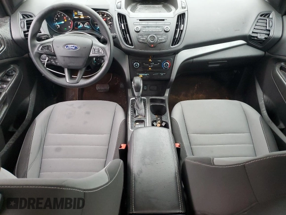 2018 Ford Escape S with VIN 1FMCU0F74JUC36405, listed as a Copart auction lot 43576995 with 40,385 mi miles and Salvage Title. Bid and sale history available at carsss.com. Image 8.