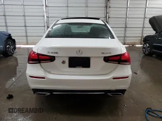 2019 Mercedes-Benz A 220 with VIN WDD3G4FB0KW025382, listed as a Copart auction lot 82545344 with 55,045 mi miles and Salvage Title. Bid and sale history available at DreamBid. Image 6.