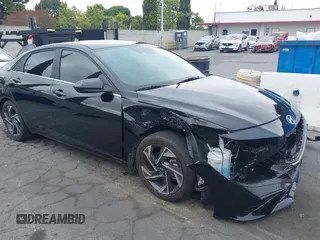 2024 Hyundai Elantra SEL with VIN KMHLS4DG1RU648390, listed as a IAAI auction lot 42404168 with 18,017 mi miles and . Bid and sale history available at DreamBid. Image 1.