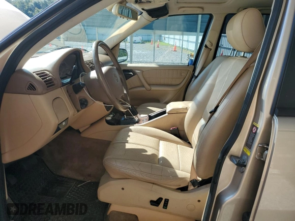 2002 Mercedes-Benz M-Class with VIN 4JGAB75E52A341544, listed as a Copart auction lot 67508594 with 171,626 mi miles and Salvage Title. Bid and sale history available at carsss.com. Image 7.