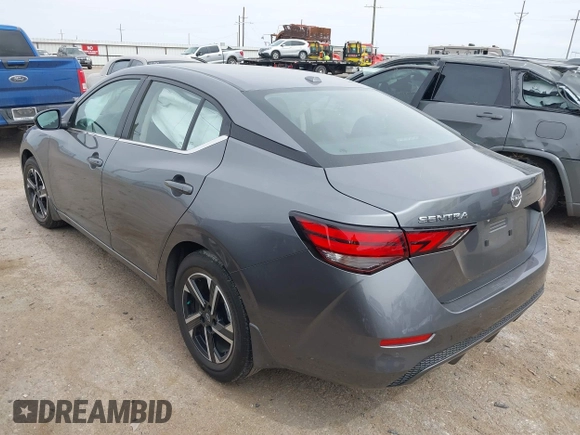 2024 Nissan Sentra SV with VIN 3N1AB8CV5RY324166, listed as a IAAI auction lot 41794059 with 11,465 mi miles and . Bid and sale history available at DreamBid. Image 3.