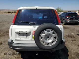 1999 Honda CR-V LX with VIN JHLRD2847XC019705, listed as a Copart auction lot 52220675 with 236,219 mi miles and Salvage Title. Bid and sale history available at carsss.com. Image 6.