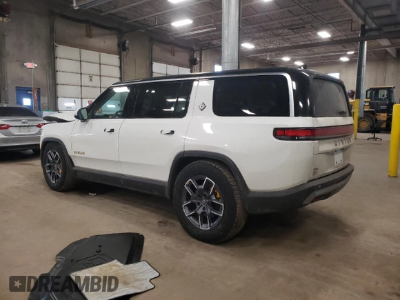 2023 Rivian R1S Adventure with VIN 7PDSGABA8PN014637, listed as a Copart auction lot 46277855 with 20,343 mi miles and Salvage Title. Bid and sale history available at DreamBid. Image 2.