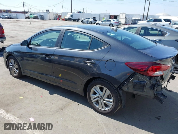 2020 Hyundai Elantra SEL with VIN 5NPD84LF2LH557534, listed as a IAAI auction lot 42481617 with 98,796 mi miles and . Bid and sale history available at DreamBid. Image 3.