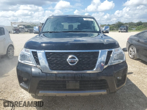 2019 Nissan Armada SV with VIN JN8AY2NC6K9588193, listed as a Copart auction lot 73824174 with Not Provided miles and Non Repairable. Bid and sale history available at carsss.com. Image 5.