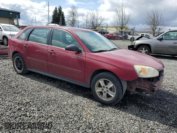 2005 Chevrolet Malibu Maxx LS z VIN 1G1ZT62845F311027, wystawiony jako Copart lot #51248545 z przebiegiem 123 311 mil mil oraz Szkody całkowita. Historia ofert i sprzedaży dostępna na DreamBid. Obrazek 4.