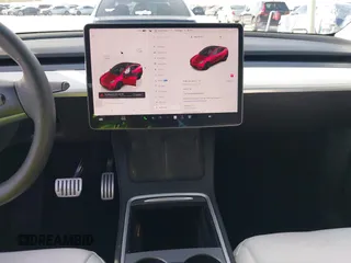 2022 Tesla Model Y Performance with VIN 7SAYGDEF6NF532027, listed as a IAAI auction lot 41717662 with 36,537 mi miles and . Bid and sale history available at DreamBid. Image 19.