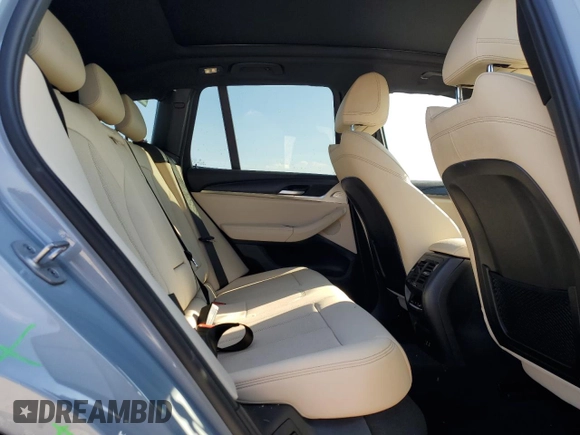 2024 BMW X3 sDrive30i with VIN WBX47DP06RN309680, listed as a Copart auction lot 49176845 with 5,846 mi miles and Salvage Title. Bid and sale history available at DreamBid. Image 11.