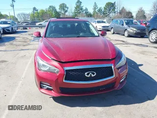 2015 Infiniti Q50 z VIN JN1BV7AR6FM420284, wystawiony jako IAAI lot #41795605 z przebiegiem 160 353 mil mil oraz . Historia ofert i sprzedaży dostępna na DreamBid. Obrazek 12.