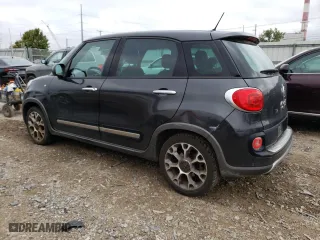 2014 FIAT 500L Trekking with VIN ZFBCFADH4EZ014393, listed as a Copart auction lot 72790814 with 91,936 mi miles and Clean Title. Bid and sale history available at carsss.com. Image 2.