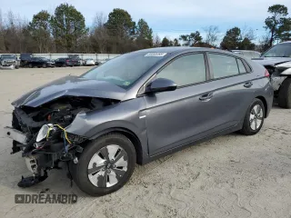 2017 Hyundai Ioniq Blue with VIN KMHC65LC7HU031082, listed as a Copart auction lot 88085265 with Not Provided miles and Salvage Title. Bid and sale history available at DreamBid. Image 1.