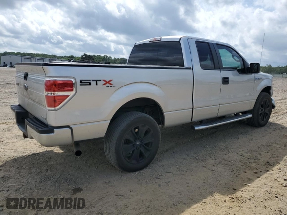 2012 Ford F-150 XL with VIN 1FTFX1EF2CFC58319, listed as a Copart auction lot 56368435 with 61,517 mi miles and Salvage title. Bid and sale history available at DreamBid. Image 3.