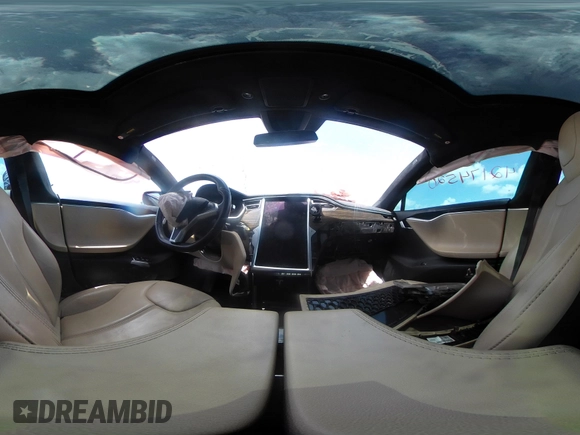 2014 Tesla Model S 60 with VIN 5YJSA1H14EFP63897, listed as a IAAI auction lot 42713272 with Not provided miles and . Bid and sale history available at DreamBid. Image 19.