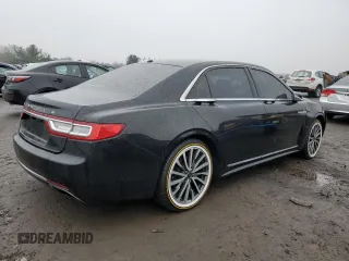 2017 Lincoln Continental with VIN 1LN6L9TP5H5637314, listed as a Copart auction lot 42365555 with 89,000 mi miles and Salvage Title. Bid and sale history available at DreamBid. Image 3.
