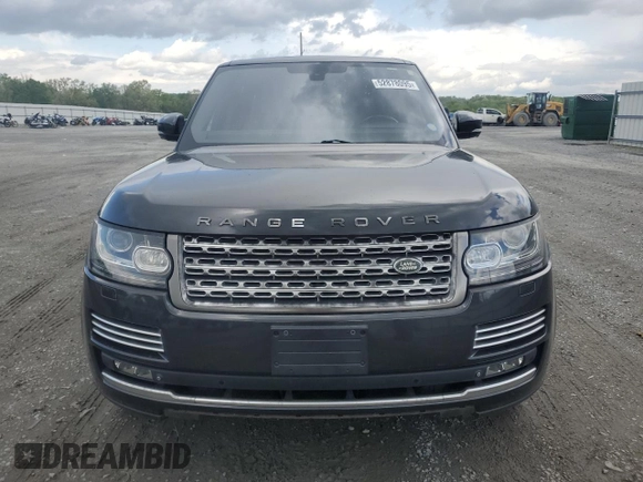 2015 Land Rover Range Rover Autobiography with VIN SALGV3TF8FA222606, listed as a Copart auction lot 52878095 with 153,109 mi miles and Clean title. Bid and sale history available at DreamBid. Image 5.