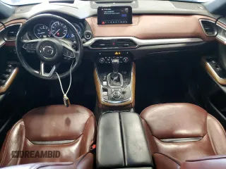 2016 Mazda CX-9 Signature with VIN JM3TCBEY6G0109918, listed as a Copart auction lot 59388185 with 153,626 mi miles and Salvage title. Bid and sale history available at DreamBid. Image 8.