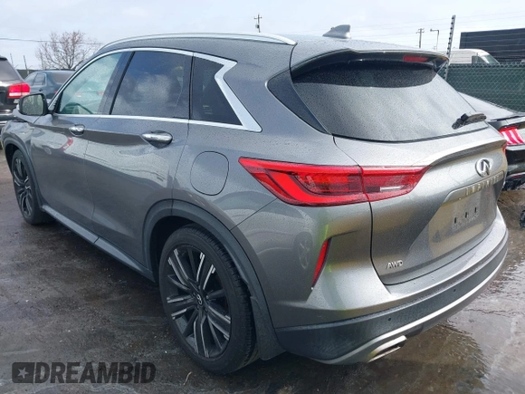 2021 Infiniti QX50 Luxe с VIN 3PCAJ5BB0MF101561, выставлен на аукционе IAAI как лот 41573104 с пробегом 44 611 миль миль и . История ставок и продаж доступна на DreamBid. Изображение 3.