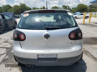 2009 Volkswagen Rabbit S z VIN WVWBA71K39W082458, wystawiony jako Copart lot #58893355 z przebiegiem 154 963 mil mil oraz Szkoda całkowita • Salvage title. Historia ofert i sprzedaży dostępna na DreamBid. Obrazek 6.