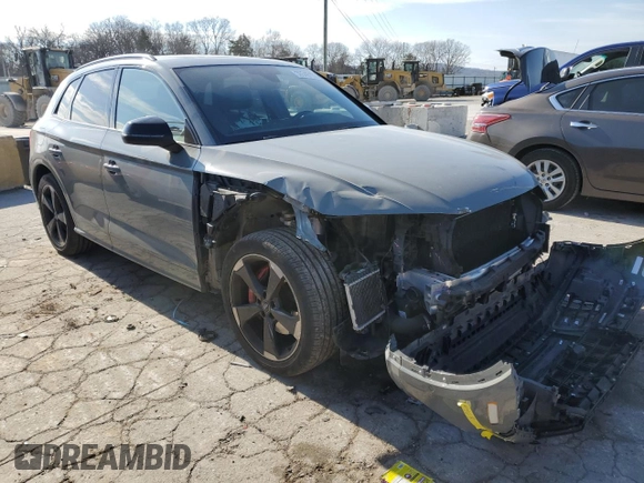 2019 Audi SQ5 Prestige with VIN WA1C4AFY0K2082611, listed as a Copart auction lot 36546133 with 23,037 mi miles. Bid and sale history available at carsss.com. Image 4.