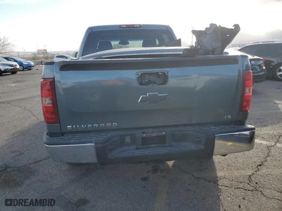 2007 Chevrolet Silverado 1500 LS with VIN 2GCEK13C771730000, listed as a Copart auction lot 48506965 with 199,448 mi miles and Salvage Title. Bid and sale history available at carsss.com. Image 6.