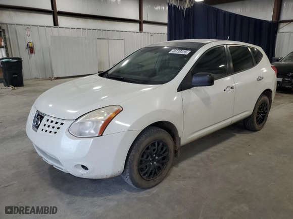 2010 Nissan Rogue S with VIN JN8AS5MT4AW028001, listed as a Copart auction lot 46110415 with 226,950 mi miles and Salvage Title. Bid and sale history available at carsss.com. Image 1.