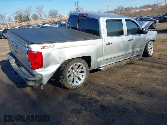 2016 Chevrolet Silverado 1500 LTZ with VIN 3GCUKSEC3GG367670, listed as a IAAI auction lot 41664989 with 112,781 mi miles. Bid and sale history available at carsss.com. Image 4.