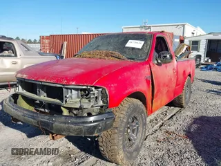 2002 Ford F-150 XL with VIN 1FTRF172X2KA04955, listed as a IAAI auction lot 41776610 with 1 mi miles. Bid and sale history available at carsss.com. Image 6.