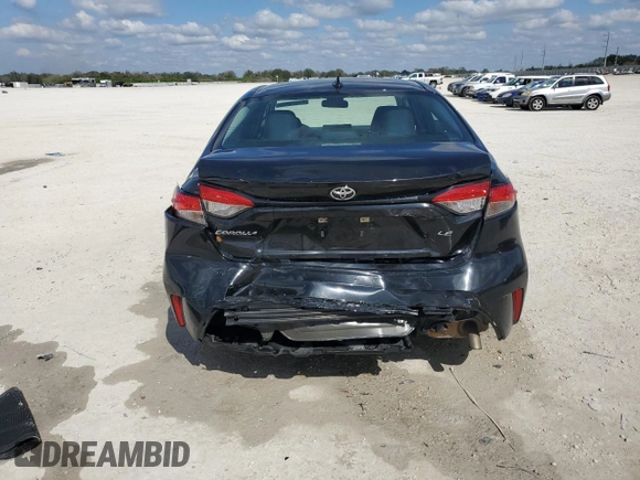 2022 Toyota Corolla LE with VIN 5YFEPMAE3NP272946, listed as a Copart auction lot 44028565 with 99,861 mi miles and Non Repairable. Bid and sale history available at carsss.com. Image 6.