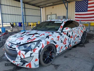 2014 Hyundai Genesis Coupe Ultimate z VIN KMHHU6KJ6EU118534, wystawiony jako Copart lot #53580905 z przebiegiem 126 239 mil mil oraz Czysty tytuł • Clean title. Historia ofert i sprzedaży dostępna na DreamBid. Obrazek 1.