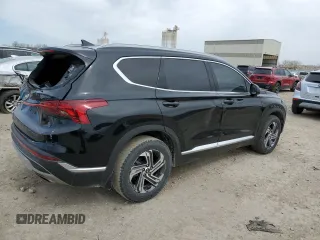 2022 Hyundai Santa Fe SEL with VIN 5NMS24AJ1NH429706, listed as a Copart auction lot 49584485 with 83,535 mi miles and Salvage Title. Bid and sale history available at DreamBid. Image 3.