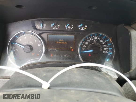 2012 Ford F-150 XL with VIN 1FTFX1EF2CFA00320, listed as a Copart auction lot 51511465 with 228,571 mi miles and Salvage title. Bid and sale history available at DreamBid. Image 9.
