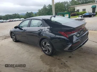 2024 Hyundai Elantra SEL with VIN KMHLS4DG3RU835436, listed as a Copart auction lot 57884035 with 10,333 mi miles and Clean title. Bid and sale history available at DreamBid. Image 2.