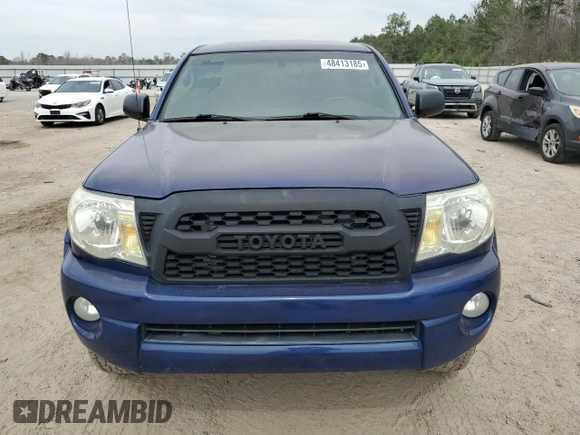 2007 Toyota Tacoma PreRunner with VIN 3TMJU62N17M033018, listed as a Copart auction lot 48413185 with 167,735 mi miles and Salvage Title. Bid and sale history available at DreamBid. Image 5.