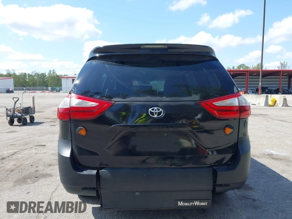 2017 Toyota Sienna L with VIN 5TDZZ3DC0HS860346, listed as a IAAI auction lot 42223979 with 215,659 mi miles and . Bid and sale history available at DreamBid. Image 17.