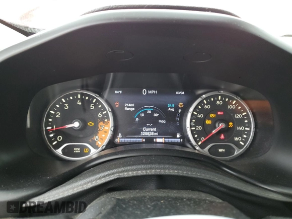 2016 Jeep Renegade Limited z VIN ZACCJADT1GPC76793, wystawiony jako Copart lot #47093365 z przebiegiem 129 838 mil mil oraz Szkoda całkowita • Salvage title. Historia ofert i sprzedaży dostępna na DreamBid. Obrazek 9.