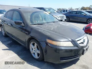 2004 Acura TL with VIN 19UUA662X4A005122, listed as a IAAI auction lot 42100078 with 174,742 mi miles. Bid and sale history available at carsss.com. Image 1.