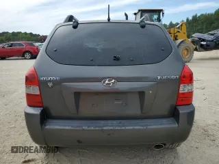 2007 Hyundai Tucson GLS with VIN KM8JM12B27U515691, listed as a Copart auction lot 68236814 with 120,898 mi miles and Salvage Title. Bid and sale history available at carsss.com. Image 6.