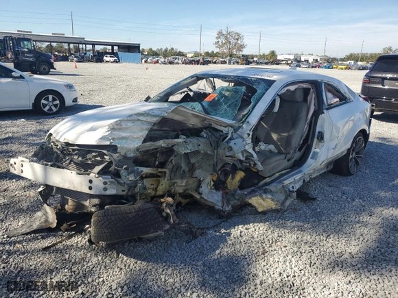 2017 Cadillac ATS Coupe Luxury RWD with VIN 1G6AB1RX8H0195588, listed as a Copart auction lot 83440744 with 0 mi miles and Salvage Title. Bid and sale history available at carsss.com. Image 1.