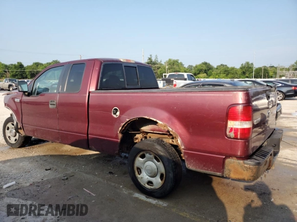 2005 Ford F-150 STX with VIN 1FTRX12W45FA42749, listed as a Copart auction lot 58972175 with Not provided miles and Non repairable. Bid and sale history available at DreamBid. Image 2.