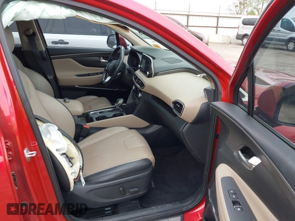2020 Hyundai Santa Fe Limited with VIN 5NMS53AA1LH288554, listed as a IAAI auction lot 41928520 with 48,816 mi miles and . Bid and sale history available at DreamBid. Image 5.