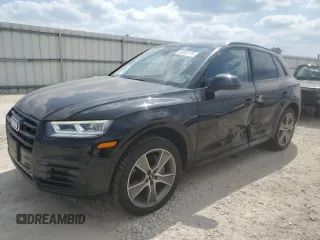 2019 Audi Q5 Premium Plus z VIN WA1BNAFY8K2038400, wystawiony jako Copart lot #56588775 z przebiegiem 83 059 mil mil oraz Szkoda całkowita • Salvage title. Historia ofert i sprzedaży dostępna na DreamBid. Obrazek 1.