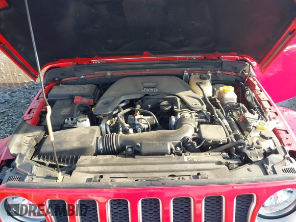 2020 Jeep Wrangler Unlimited Sahara High Altitude with VIN 1C4HJXEG2LW182641, listed as a IAAI auction lot 40130890 with 79,984 mi miles and . Bid and sale history available at DreamBid. Image 10.