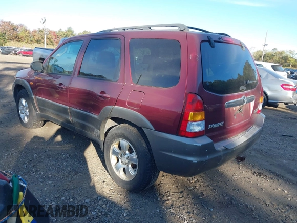 2003 Mazda Tribute ES with VIN 4F2CZ96183KM35719, listed as a IAAI auction lot 40611399 with 136,374 mi miles. Bid and sale history available at carsss.com. Image 3.