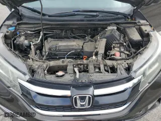 2015 Honda CR-V EX with VIN 2HKRM3H53FH553993, listed as a Copart auction lot 45606245 with 80,015 mi miles and Salvage Title. Bid and sale history available at carsss.com. Image 12.
