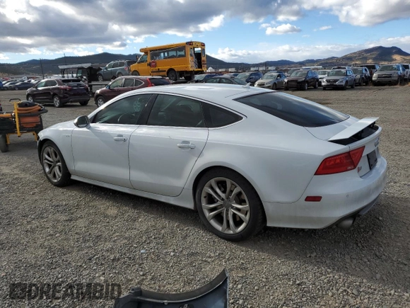 2013 Audi S7 with VIN WAUW2BFC8DN110379, listed as a Copart auction lot 77183304 with 95,061 mi miles and Salvage Title. Bid and sale history available at carsss.com. Image 2.