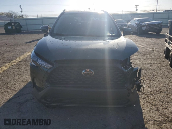 2024 Toyota Corolla Cross LE with VIN 7MUCAAAG1RV095485, listed as a Copart auction lot 54588355 with 4,210 mi miles and Salvage title. Bid and sale history available at DreamBid. Image 5.