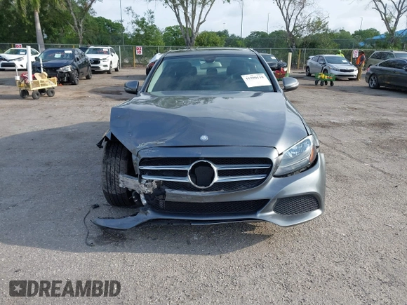 2017 Mercedes-Benz C 300 with VIN 55SWF4JB6HU182542, listed as a IAAI auction lot 41990118 with 47,013 mi miles and . Bid and sale history available at carsss.com. Image 6.